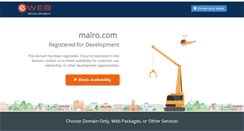 Desktop Screenshot of malro.com